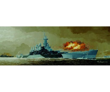 Trumpeter 1/350 USS BB-55 North Carolina battleship