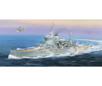 Trumpeter 1/350 Battleship HMS Warspite