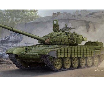 Trumpeter 1/35 Russian T-72B/B1 Main Battle Tank (MBT) (w/kontakt-1 reactive armor) 