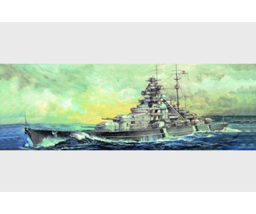 Trumpeter 1/700 Germany Battleship Bismarck 1941