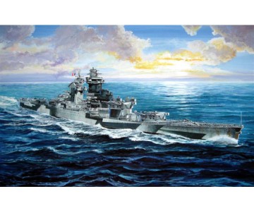 Trumpeter 1/700 French Navy RICHELIEU 1943