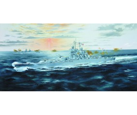 Trumpeter 1/700 French Battleship Jean Bart 1950
