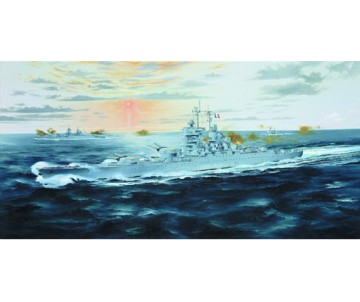 Trumpeter 1/700 French Battleship Jean Bart 1950