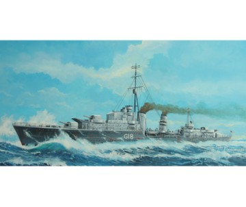 Trumpeter 1/700 Tribal-class destroyer HMS Zulu (F18)1941