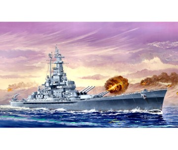 Trumpeter 1/700 USS Massachusetts (BB-59) 