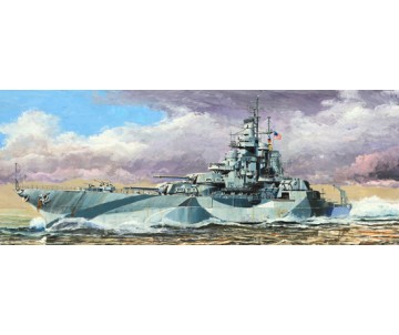 Trumpeter 1/700 USS West Virginia BB-48 1945