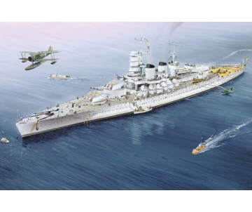 Trumpeter 1/700 Italian Navy Battleship RN Vittorio Veneto 1940