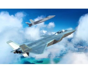 Trumpter 1/48 Chinese J-20S Mighty Dragon