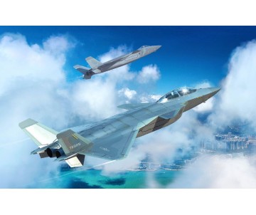 Trumpter 1/48 Chinese J-20S Mighty Dragon