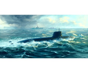 Trumpeter 1/144 Japanese Soryu Class Attack Submarine