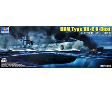 Trumpeter 1/44 DKM Type VII-C U-Boat