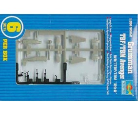 Trumpeter 1/350 Tbf/Tbm Avenger (6pcs./box)