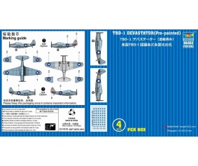 Trumpeter 1/350 TBD-1 DEVASTATOR