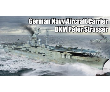 Trumpeter 1/700 German Navy Aircraft Carrier DKM Peter Strasser