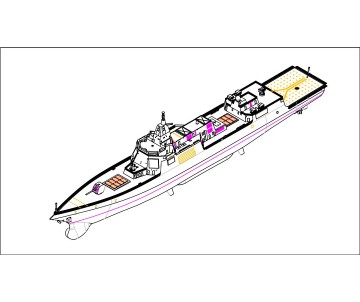 Trumpeter 1/700 PLA Navy Type 055 Destroyer