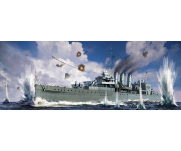 Trumpeter 1/700 HMS Cornwall