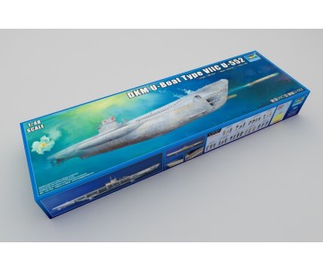 Trumpeter 1/48 DKM U-Boat Type VIIC U-552
