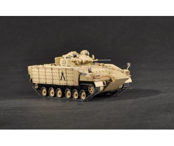 Trumpeter 1/72 British Warrior Tracked Mechanized Combat Vehicle up-armored