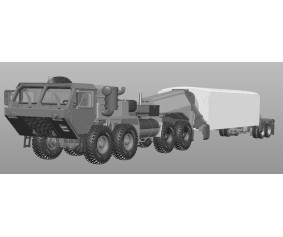 Trumpeter 1/72 M983 Tractor with AN/TPY-2 X Band Radar