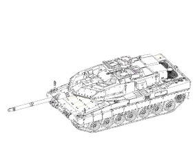 Trumpeter 1/72 Canadian Leopard 2A6EX MBT