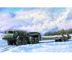 Trumpeter 1/72 MAZ-537G intermediate type with MAZ/ChMZAP 5247G semi-trailer