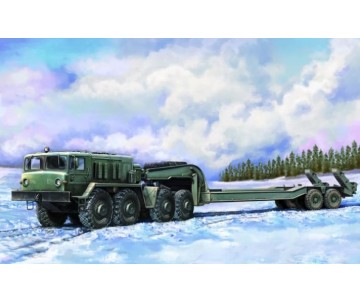 Trumpeter 1/72 MAZ-537G intermediate type with MAZ/ChMZAP 5247G semi-trailer