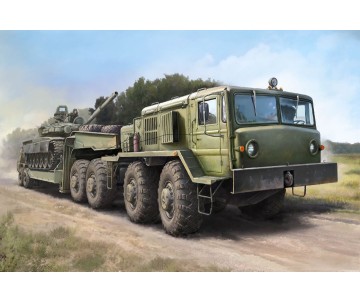 Trumpeter 1/72 MAZ-537G Late Production Type With MAZ/ChMZAP-5247G Semi-Trailer