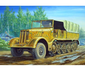 Trumpeter 1/72 Famo Sd.Kfz.9/18 ton halftrack
