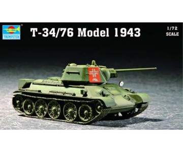 Trumpeter 1/72 Soviet T-34/76 MOD.1943 