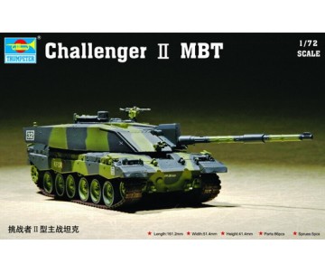 Trumpeter 1/72 Challenger II Main Battle Tank (MBT)