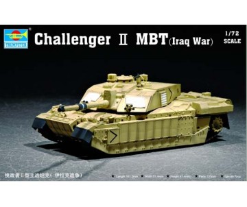 Trumpeter 1/72 Challenger II Main Battle Tank (MBT) (Iraq War)