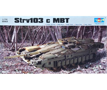 Trumpeter 1/72 Sweden Strv103c tank 