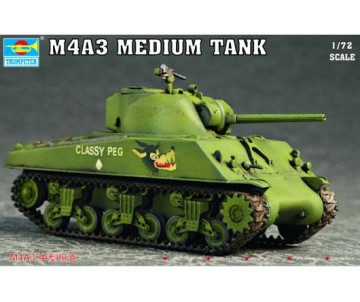 Trumpeter 1/72 M4A3 Tank