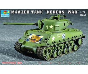 Trumpeter 1/72 M4A3E8 Tank (T80 Track) Trumpeter 1/72 M4A3E8 Tank (T80 Track)