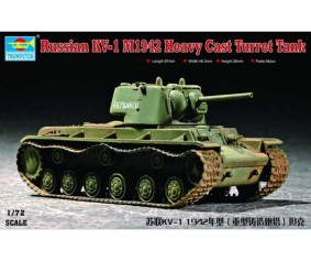 Trumpeter 1/72 Russian KV-1 1942 Heavy Cast Turret