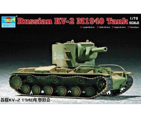 Trumpeter 1/72 Soviet KV-2 M1940 Tank