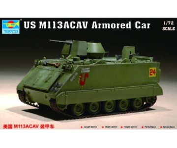 Trumpeter 1/72 US M 113ACAV Armored Car