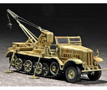 Trumpeter 1/72 Drehkran 6t auf Zugkraftwagen 18t (Sd.kfz.9/1)