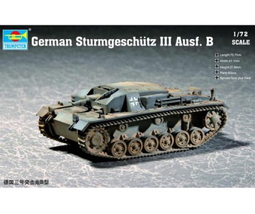 Trumpeter 1/72 German Sturmgeschutz III Ausf. B 