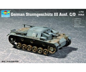 Trumpeter 1/72 German Sturmgeschutz III Ausf. C/D