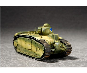 Trumpeter 1/72 French Char B1Heavy Tank 