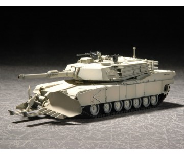 Trumpeter 1/72 M1A1 with Mine Clearing Blade System