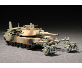 Trumpeter 1/72 M1A1 with Mine Roller Set Trumpeter 1/72 M1A1 with Mine Roller Set
