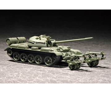 Trumpeter 1/72 Russian T-55 with KMT-5