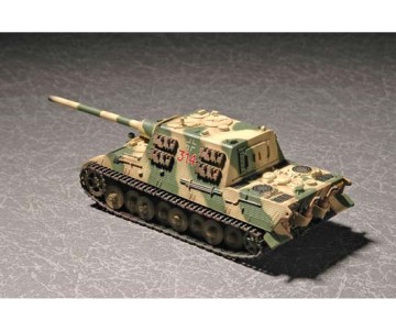 Trumpeter 1/72 German Sd.Kfz 186 Jgdtiger (Porsche gear) w Zimmerit