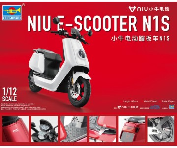 Trumpeter 1/12 NIU E-SCOOTER N1S - pre-painted