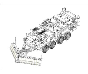 Trumpetre 1/72 M1132 Stryker Engineer Squad Vehicle w/SMP&AMP