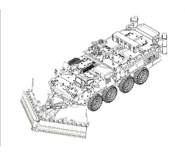 Trumpetre 1/72 M1132 Stryker Engineer Squad Vehicle w/SMP&AMP