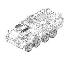 Trumpeter 1/72 M1135 Stryker NBC RV Trumpeter 1/72 M1135 Stryker NBC RV