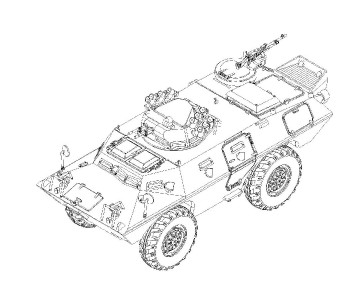 Trumpeter 1/72 M706 Commando Armored Car Product Improved